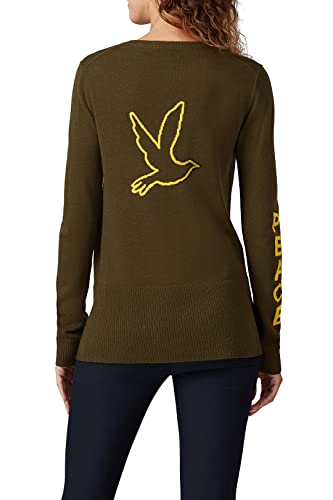 Image of Victor Alfaro Collective Rent The Runway Pre-Loved Peace Graphic Sweater