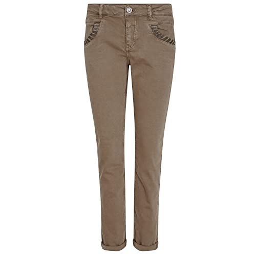 Mos Mosh Damen Hose Naomi Color Glow Pant capers green grün - 31