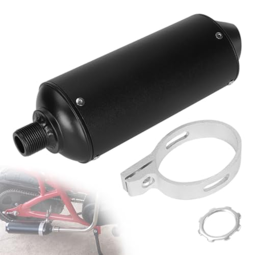 20mm Exhaust Muffler Silencer for 98CC 196CC 212CC 301CC 420CC