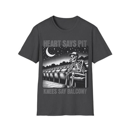 T-shirt Squelette Concert Lover confortable | Finis les hauts de festival rigides