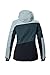 killtec Damen Skijacke/Funktionsjacke mit abzippbarer Kapuze und Schneefang KSW 67 WMN SKI JCKT, hellpetrol, 38, 41961-000