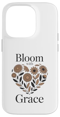 Bloom With Grace �n�[�g�^�t���[�����C���X�g �X�}�z�P�[�X iPhone 14 Pro �p