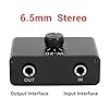 VBESTLIFE Passive Volume Control Attenuator, 1/4 Inch 6.35mm Stereo/Mono Audio Controller for Instruments Dynamic Microphones Studio Monitors #4