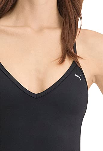 Foto von PUMA Damen Puma Dames V-hals Crossback Zwempak One Piece Swimsuit, Schwarz, L