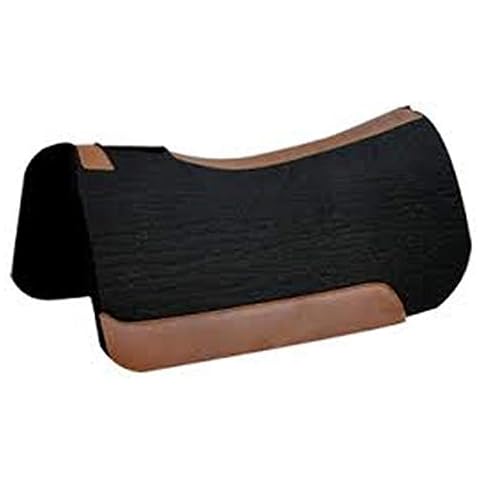 5 Star Equine "The All Around Black Western Saddle Pad Size 30x30 and 7/8" Thickness Cover