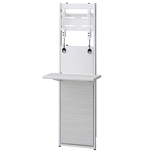 ハヤミ 壁面テレビスタンド補強 工事不要~43v型対応 石こうボードに取り付けるみたいなテレビスタンド EW-72W