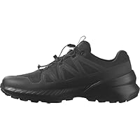 Salomon Speedcross Peak Climasalomon wasserdichte Herren Trail-Laufschuhe, Outdoor-bereit, Geländegängiger Schutz, Aktiver Grip, Black, 41 1/3