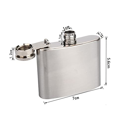 Flasque de poche en acier inoxydable de haute qualité