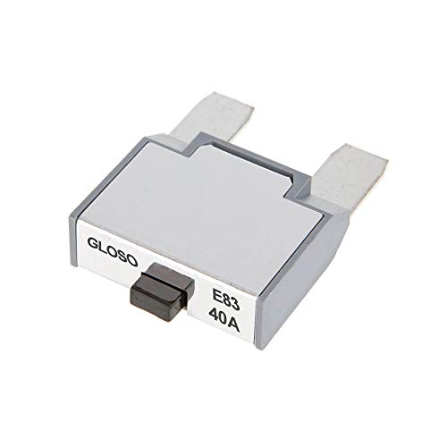 GLOSO Maxi Blade Circuit Breaker 40A AMP, T3 Manual Reset (40A)