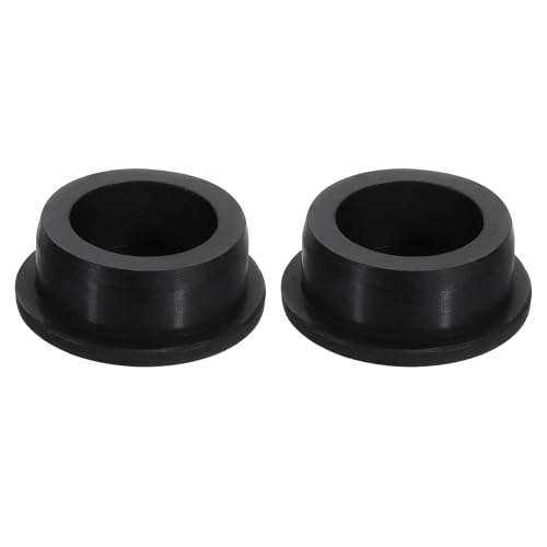 Image of uxcell 2 Pcs Black Plug Holes, Waterproof Rubber Button Plug for 36mm / 1.42 inch Hole