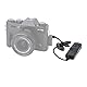 JJC Fernauslöser mit Kabel für Fujifilm GFX100SII X-PRO3 X-T5 X-T4 X-T3 X-T2 X-T1 X-H2 X-T30II X-T30 X-T20 X-T100 XF10 X-A5 X100VI X100V X100F XF10 Ähnlich Original Fuji Auslösekabel RR-100