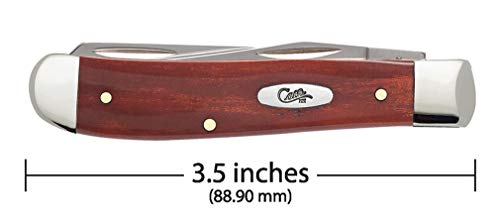 Image of Case WR XX Pocket Knife Chestnut Smooth Bone Mini Trapper Item #28700 - (6207 SS) - Length Closed: 3 1 /2 Inches