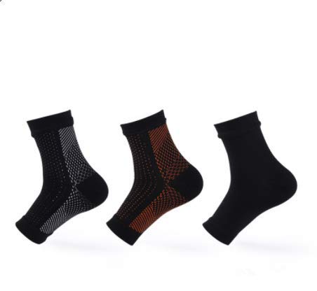 Plantar Fasciitis Compression Socks, 20-30 mmHg Foot Sleeves Ankle Sleeve for Ankle/Heel Support, Relieve Foot Arch Pain, Increase Blood Circulation, Reduce Foot Swelling(3 Pairs，6-10)