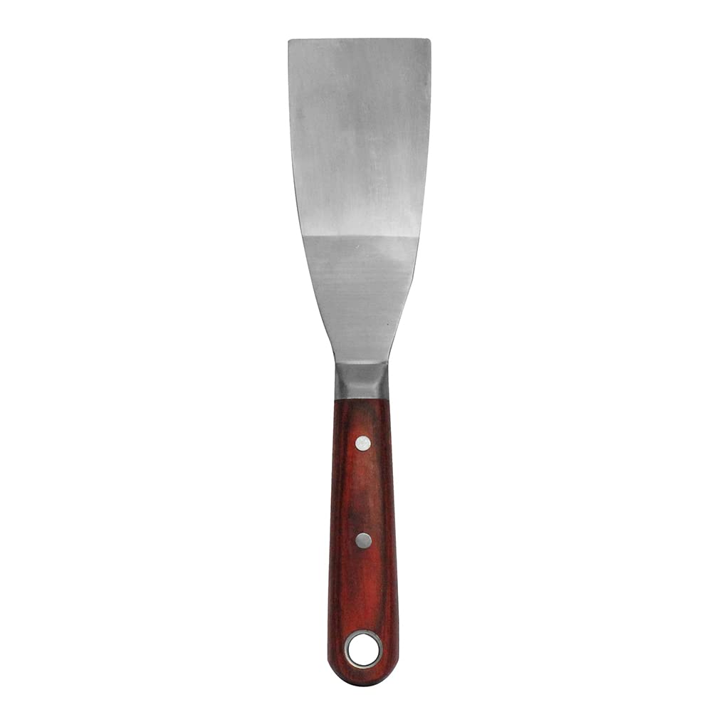 Dekton 3" Filling Knife – High-Quality Stainless Steel Blade, Hollow Ground for Precision, Hardwood Handle, Full Tang Design, Ideal for Filling Cracks, Scraping Wallpaper, and Repairing Holes