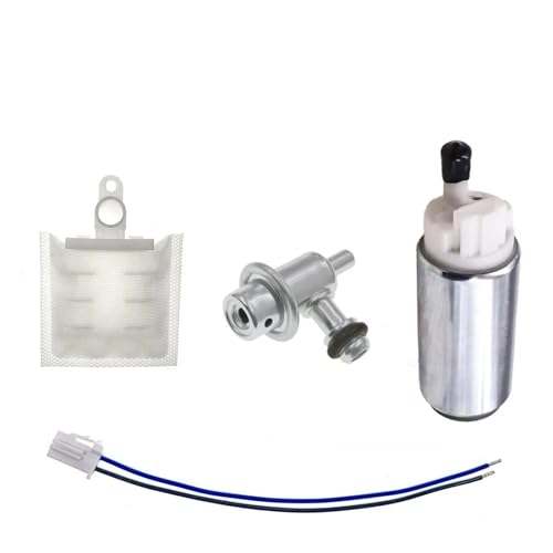 Pompe Essence Moto Filtre + Régulateur Pompe À Carburant EFI UCT33 UCT30 Pour Suzuki GSX1300 GSXR600 GSXR750 GSXR1000 SV VZ Fuel Pumps(1SET (3PCS))