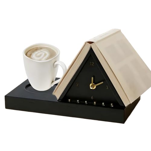 Sujetalibros Triangular con Portavasos: Regalo para Profesores y Parejas 2