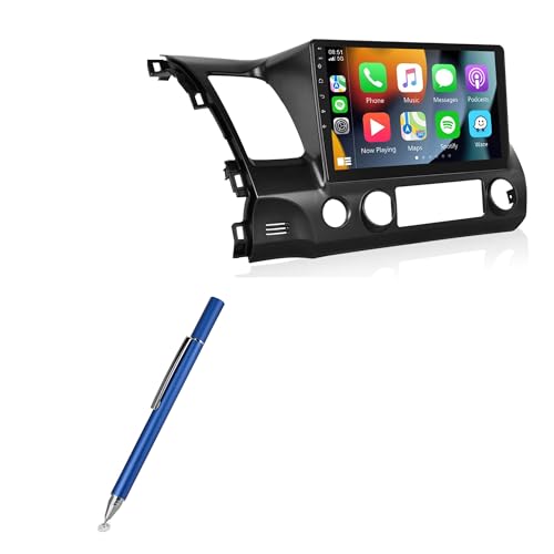 BoxWave Stylus Pen Compatible with Meteeser Honda Civic Stereo (1G+16G+ Wireless) (10.1 in) - FineTouch Capacitive Stylus, Super Precise Stylus Pen - Lunar Blue