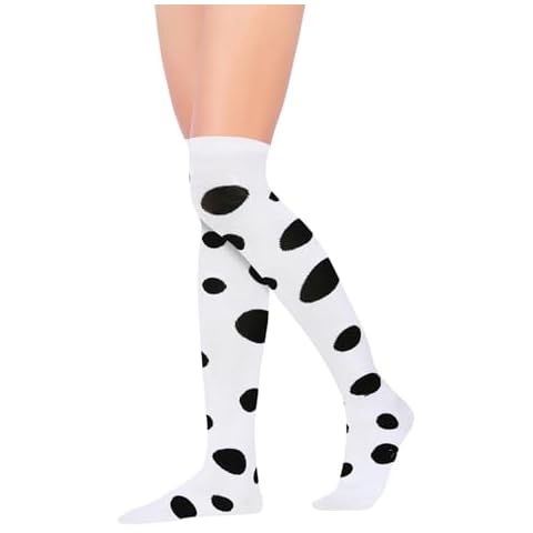 Benefeet Sox Thigh High Polka Dot Socks Cover
