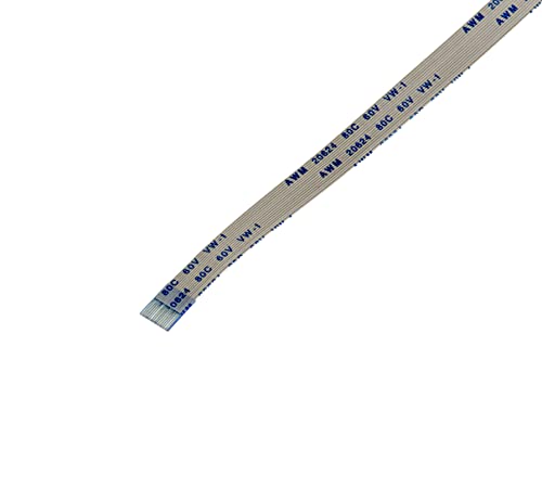 Kalea-Informatique Nastro Fpc Zif 15 Fili Awm, Passo 0,5 Mm, Lunghezza 200 Mm, Larghezza 7,5 Mm. Connettori Sullo Stesso Lato Del Foglio Fpc.