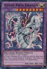 Yu-Gi-Oh! - Cyber Twin Dragon (SDCR-EN037) - Structure Deck: Cyber Dragon Revolution - 1st Edition - Ultra Rare