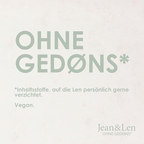 Foto von Jean & Len Feuchtigkeit Shampoo Aloe Vera & Basilikum, für sehr trockenes Haar, nährt intensiv und belebt, frischer Duft Shampoo ohne Silikone & Parabene, vegan, 300 ml