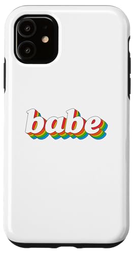 Babe – Minimalist Bold Statement Design Tees Bags and More Carcasa para iPhone 11