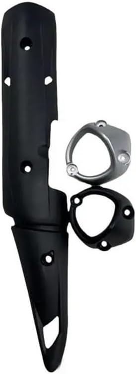 エキゾーストパイププロテクター バイク用排気管ヒートシールドカバー 排気シールド マフラーパイププロテクター 排気熱絶縁ガード