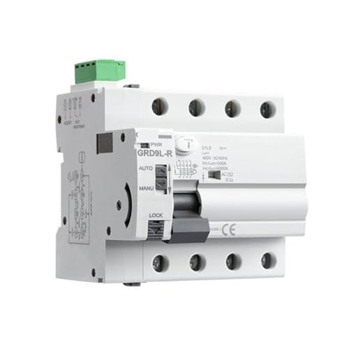 Disjoncteur automatique GRD9L-D 4P 40A pour sécuriser et réarmer vos circuits électriques