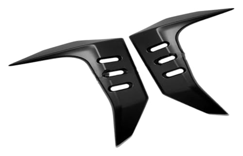 Frontseitenverkleidung, Mittelverkleidung, Kühlerabdeckung for Kawasaki Z1000 (2003–2006)(Matte Black)