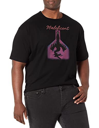 T-shirt Disney Princesses noir pour homme en taille L à manches courtes