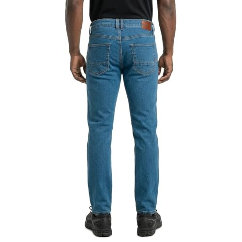 Pepe Jeans Herren Slim Hatch Jeans, Blau (Denim-4cb), 36 W/34 L – Ansicht 4