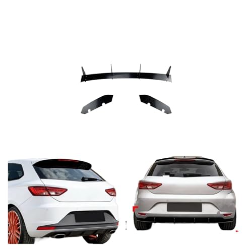 Diffuseur de pare-chocs arrière Seat Leon 3 MK3 modification externe spoiler lèvre 2013-2016