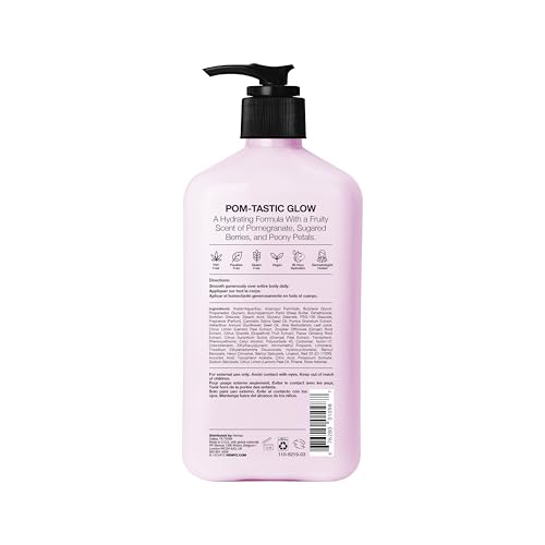 Image of HEMPZ Pomegranate Body Lotion - Bright Citrus - Daily Moisturizing Cream - 17oz