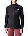 THE NORTH FACE - Resolve Fleecejacke Damen mit Durchgehendem Reißverschluss, Schwarz, S