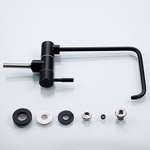 Robinet eau pure en acier inoxydable noir pliant modèle B