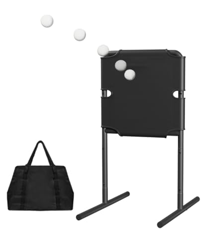 Image of Garbuildman Baseball Strike Zone Target for Plastic Balls, Portable Metal Frame Pitching & Hitting Training Tool for Outdoor