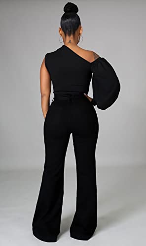 Womens Sexy Bodycon Maxi Dresses Solid Ruffle High Low Irregular Short Sleeve Blouse Tops Shirt Dress M