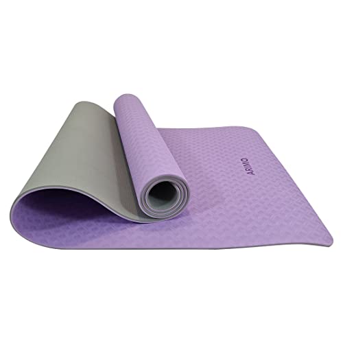 ARIMO Tapete Yoga Mat Antiderrapante TPE Ecológico Biodegradável Todos Os Tipos de Yoga/Pilates 181