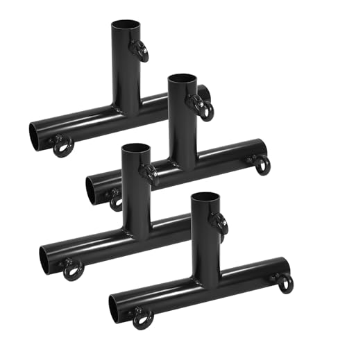 Fixation d'angle anti-vent pour cage de golf et baseball 5,1 cm