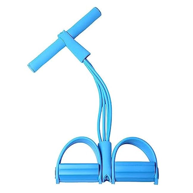 Multifunction Tension Rope, Elastic Yoga Pedal Puller Resistance Band, Hand Grip Strengthener Fitness Equipment, for Abdomen/Waist/Arm/Leg Stretching Slimming Training (Color : #5, Size : 1pc)