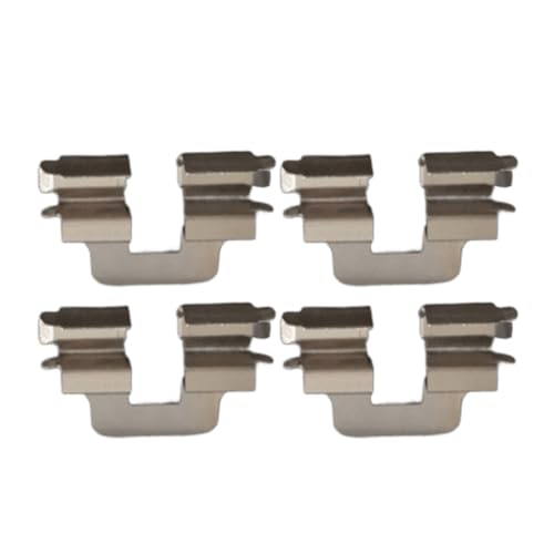 Image of Detroit Axle - Rear Brake Pads for 2006-2011 Mercedes-Benz B200, Ceramic Brake Pads with Hardware 2007 2008 2009 2010 Replacement