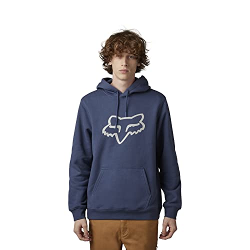 Image of Fox Racing Men's Legacy FOXHEAD Pullover Fleece, Deep Cobalt, M
