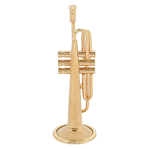 Broadway Gifts Gold Brass 3-Inch Trombone Miniature With Case #TOP2