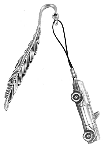 Marque-page plume Herald 1360 breloque étain cadeau pour lecteur