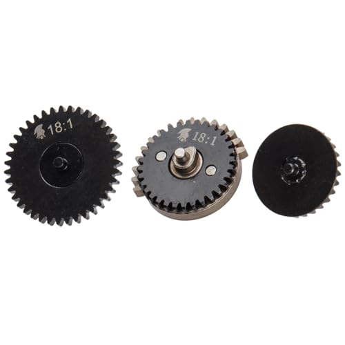 Lancer Tactical AEG 18:1 Ratio Steel CNC Airsoft Gear Set w/Integrated Bearings