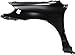 Evan Fischer Front Fender Compatible With 2003-2008 Toyota Corolla Primed Steel For CE/LE Models Passenger Side