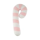 Generisch Weihnachtskissen | Bequemes Plüschkissen in Lutscherform, Plüsch-Zuckerstangenkissen...