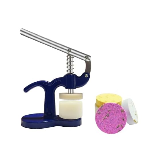 Medonala Bath Salt Steam Press Machine with a Set of Molds，DIY for Bath Bomb,Shower Steamer Maker,Bath Steamer Kit,Shower Tablets Steamer Press