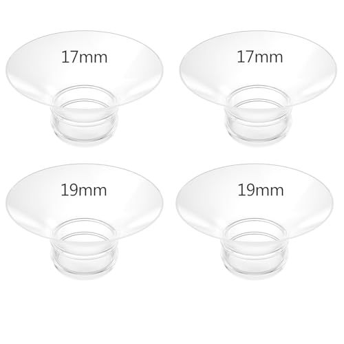 Image of GOTOCUT Flange Inserts 17mm 19mm, Compatible with Momcozy M9, M6, M5, S12 Pro, 17mm 19mm Flange Inserts for Momcozy Flange, Spectra, Lansinoh, Most 24mm Shields Replacement Parts