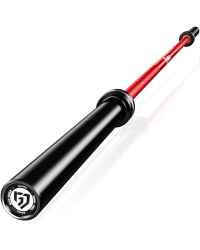 Goimu PB01 7FT Olympic Barbell 1000lb Capacity, Red